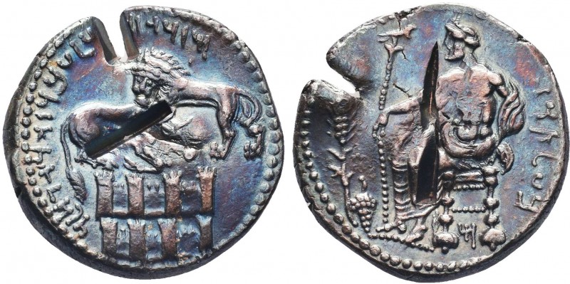 Cilicia, Tarsos AR Stater. Balakros, satrap of Cilicia under Alexander III, circ...