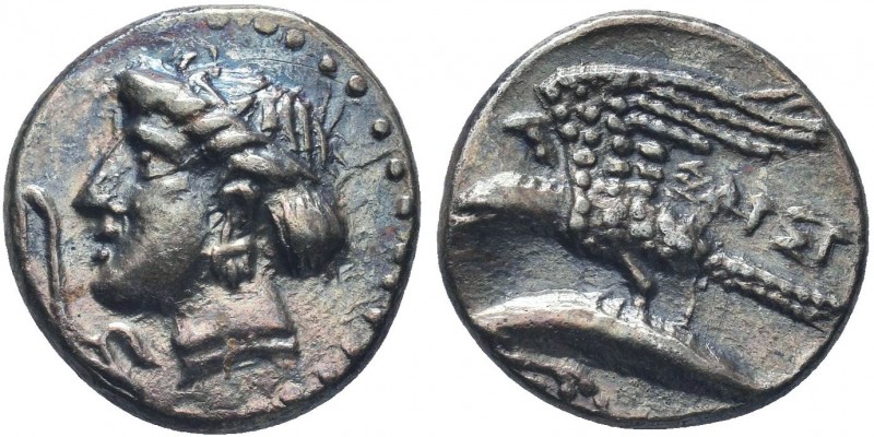 Sinope AR Drachm, c. 410-350 BC
Sinope , Paphlagonia. AR Drachm, c. 410-350 BC.
...