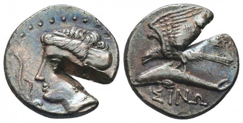Sinope AR Drachm, c. 410-350 BC
Sinope , Paphlagonia. AR Drachm, c. 410-350 BC.
...