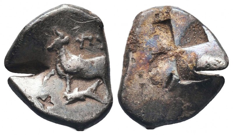 Byzantium THRACE AR Drachm 387~339BC

Condition: Very Fine

Weight: 5.30 gr
Diam...
