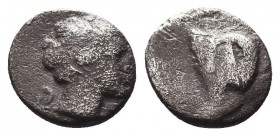 Troas, Kebren AR Obol. Circa 387-310 BC.

Condition: Very Fine

Weight:0.40 gr
Diameter: 6 mm