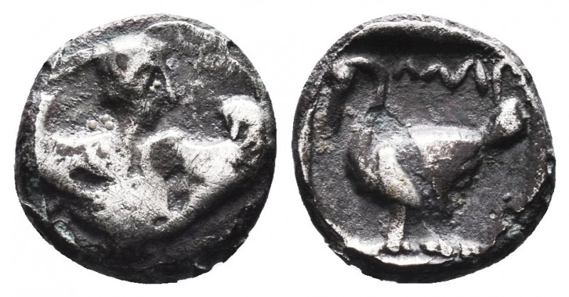 CILICIA, Mallos. 4th century BC. AR Obol

Condition: Very Fine

Weight: 0.60 gr
...