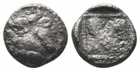Greek .Cilicia 4th century BC. AR Obol

Condition: Very Fine

Weight: 0.70 gr
Diameter: 9 mm