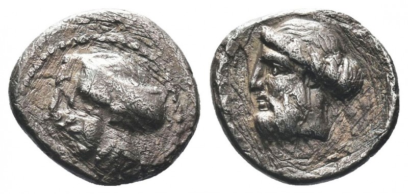 Greek .Cilicia 4th century BC. AR Obol

Condition: Very Fine

Weight: 0.74 gr
Di...