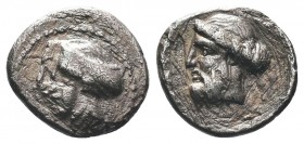 Greek .Cilicia 4th century BC. AR Obol

Condition: Very Fine

Weight: 0.74 gr
Diameter: 9 mm