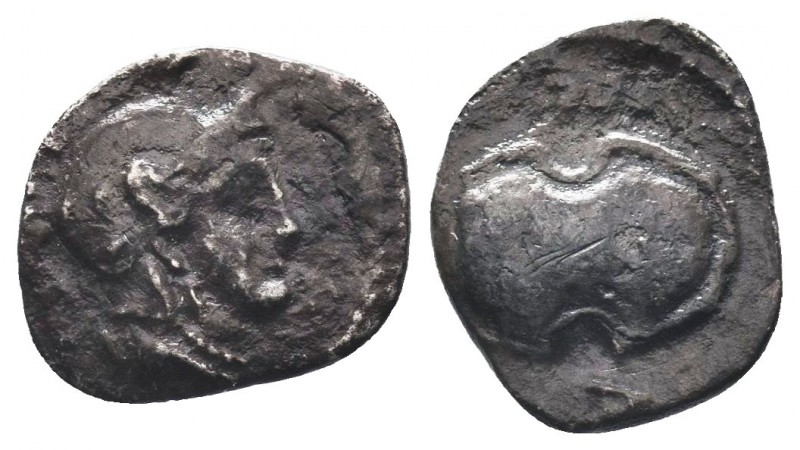 Greek .Cilicia 4th century BC. AR Obol

Condition: Very Fine

Weight: 0.50 gr
Di...
