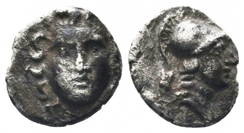 Greek . Selge, 4th century BC. AR Obol

Condition: Very Fine

Weight: 0.62 gr
Di...