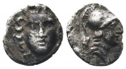 Greek . Selge, 4th century BC. AR Obol

Condition: Very Fine

Weight: 0.62 gr
Diameter: 10 mm