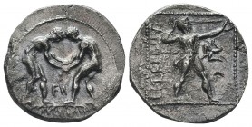 PAMPHYLIA, Aspendos. Circa 465-430 BC. AR Stater

Condition: Very Fine

Weight: 10.50 gr
Diameter: 23 mm