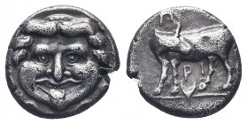 Parion, Mysia. AR Tetrobol , c. 350-300 BC.

Condition: Very Fine

Weight:2.22 gr
Diameter: 13 mm
