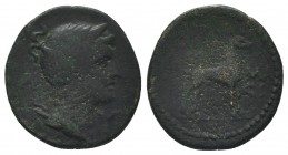 Greek . Ae (Circa 300-100 BC).

Condition: Very Fine

Weight:5.40 gr
Diameter: 20 mm