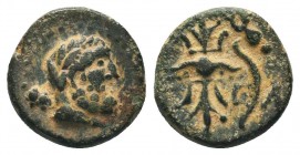 PISIDIA. Selge. Ae (2nd-1st century BC).

Condition: Very Fine

Weight: 2.40 gr
Diameter: 14 mm