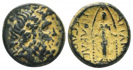 MYSIA. Kyzikos. Ae (3rd century BC).

Condition: Very Fine

Weight: 7.80 gr
Diameter: 20 mm