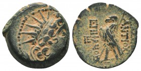 PHRYGIA. Synnada. Ae (Circa 1st century BC).

Condition: Very Fine

Weight: 5.20 gr
Diameter: 18 mm