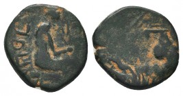 Greek . Ae (Circa 300-100 BC).

Condition: Very Fine

Weight: 2.80 gr
Diameter: 14 mm