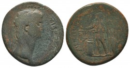 Claudius I (41-54 AD). AE35 (25.60 g), Anazarbos, Cilicia. CY 67 = 48/9 AD.

Condition: Very Fine

Weight: 23.90 gr
Diameter: 34 mm