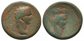 CILICIA, Anazarbus. Domitian. 81-96 AD. Æ 

Condition: Very Fine

Weight: 14.30 gr
Diameter: 27 mm