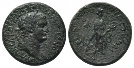 CILICIA. Irenopolis-Neronias. Domitian (81-96). Ae Assarion. 

Condition: Very Fine

Weight: 8.70 gr
Diameter: 24 mm