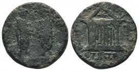 CILICIA. Anazarbus. Marcus Aurelius and Lucius Verus (161-169). Ae.

Condition: Very Fine

Weight: 10.10 gr
Diameter: 23 mm
