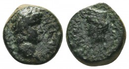CILICIA. Anazarbus. Nero (54-68). Ae. Dated CY 86 (67/8).

Condition: Very Fine

Weight: 3.70 gr
Diameter: 14 mm