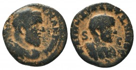 Macrianus - Diadumenianus (218) - Syria / Antiochia - AE

Condition: Very Fine

Weight: 3.90 gr
Diameter: 18 mm