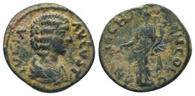 Julia Domna Ӕ of Antioch, Pisidia. AD 193-217.

Condition: Very Fine

Weight: 6 gr
Diameter: 22 mm