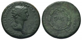 Traianus (98-117 AD). AE

Condition: Very Fine

Weight: 8.40 gr
Diameter: 23 mm