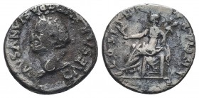Vespasian (69-79 AD). AR Denarius

Condition: Very Fine

Weight: 2.60 gr
Diameter: 17 mm