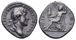 Hadrianus (117-138 AD). AR Denarius

Condition: Very Fine

Weight: 3.60 gr
Diameter: 18 mm