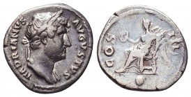Hadrianus (117-138 AD). AR Denarius

Condition: Very Fine

Weight: 3.10 gr
Diameter: 18 mm