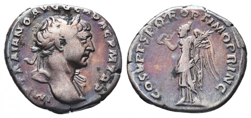 Traianus (98-117 AD). AR Denarius

Condition: Very Fine

Weight: 3.40 gr
Diamete...