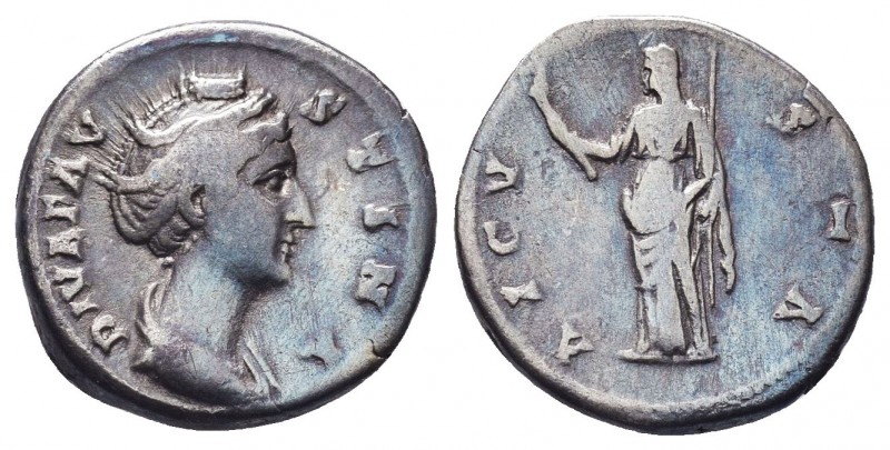 Diva Faustina I (+141 AD). AR Denarius

Condition: Very Fine

Weight: 3.30 gr
Di...