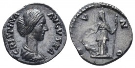 Crispina Augusta AR Denarius. Rome, AD 178-191.

Condition: Very Fine

Weight: 2.60 gr
Diameter: 17 mm
