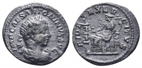 Caracalla, 198-217. Denarius

Condition: Very Fine

Weight: 2.60 gr
Diameter: 19 mm
