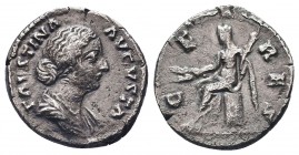Faustina II (147-175 AD). AR Denarius

Condition: Very Fine

Weight: 3.00 gr
Diameter: 18 mm
