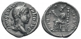 Severus Alexander, 222-235. Denarius

Condition: Very Fine

Weight: 2.50 gr
Diameter: 19 mm