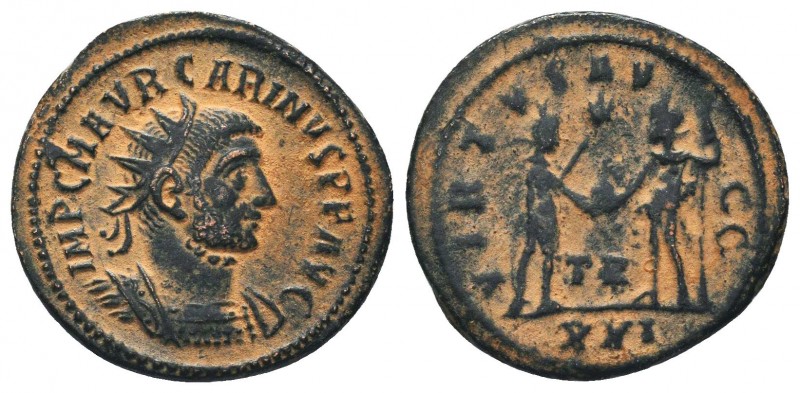 Carinus, as Caesar (282-283 AD). AE silvered Antoninianus

Condition: Very Fine
...