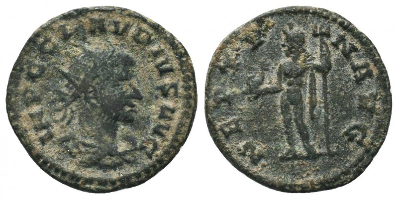 Claudius II. (268-270 AD). AE silvered Antoninianus

Condition: Very Fine

Weigh...