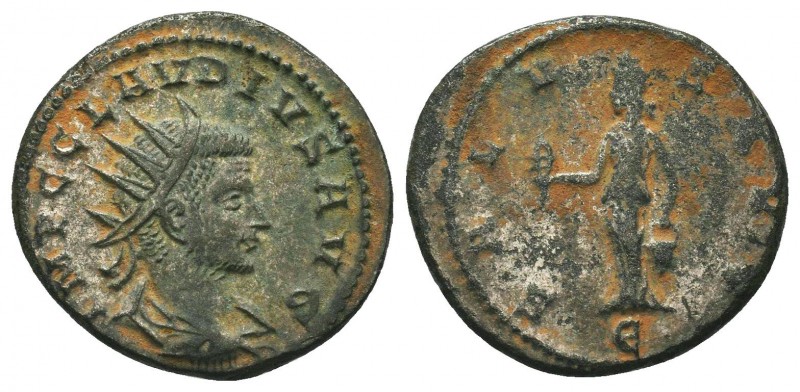 Claudius II. (268-270 AD). AE silvered Antoninianus

Condition: Very Fine

Weigh...