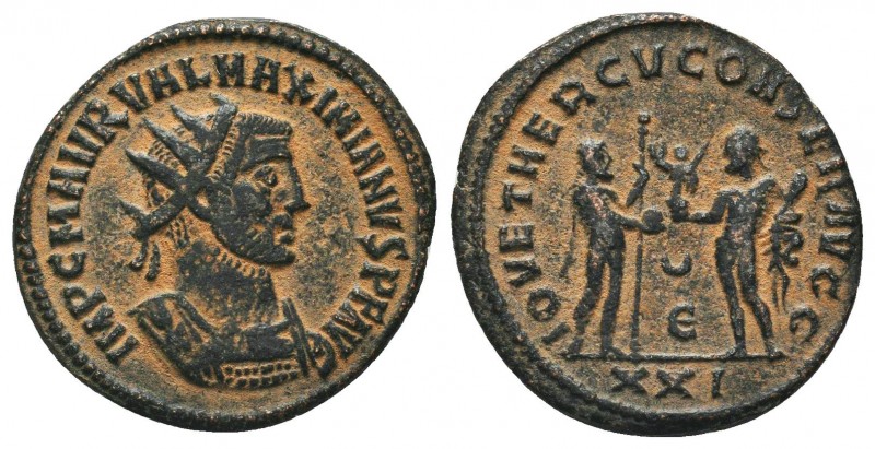 Maximianus (286-305 AD). AE Antoninianus 

Condition: Very Fine

Weight: 3.20 gr...