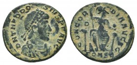 THEODOSIUS I (379-395). Ae.

Condition: Very Fine

Weight: 2.50 gr
Diameter: 18 mm
