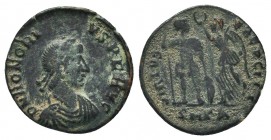 Honorius (395-423), Nummus,

Condition: Very Fine

Weight: 2.40 gr
Diameter: 18 mm