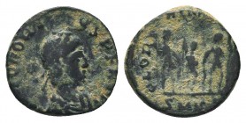 Honorius (395-423), Nummus,

Condition: Very Fine

Weight: 1.50 gr
Diameter: 13 mm
