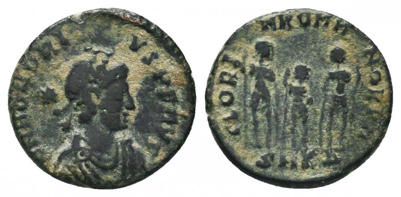 Honorius (395-423), Nummus,

Condition: Very Fine

Weight: 1.90 gr
Diameter: 15 ...