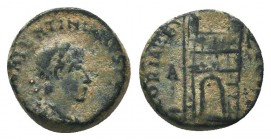VALENTINIAN II (364-375). Ae

Condition: Very Fine

Weight: 1.40 gr
Diameter: 11 mm