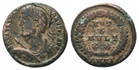 Julianus II Apostata (361-363 AD). AE 

Condition: Very Fine

Weight: 2.70 gr
Diameter: 17 mm