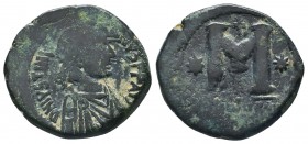 JUSTIN I & JUSTINIAN I (527). Follis.

Condition: Very Fine

Weight: 16 mm
Diameter: 32 mm