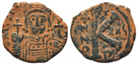 JUSTIN I & JUSTINIAN I (527). Follis.

Condition: Very Fine

Weight: 8.60 gr
Diameter: 27 mm