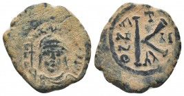 Justinianus I (527-565 AD). AE Half Follis 

Condition: Very Fine

Weight: 5.00 gr
Diameter: 22 mm