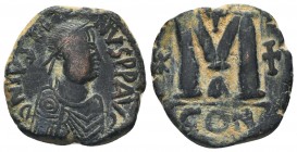 JUSTIN I & JUSTINIAN I (527). Follis.

Condition: Very Fine

Weight: 14.20 gr
Diameter: 29 mm